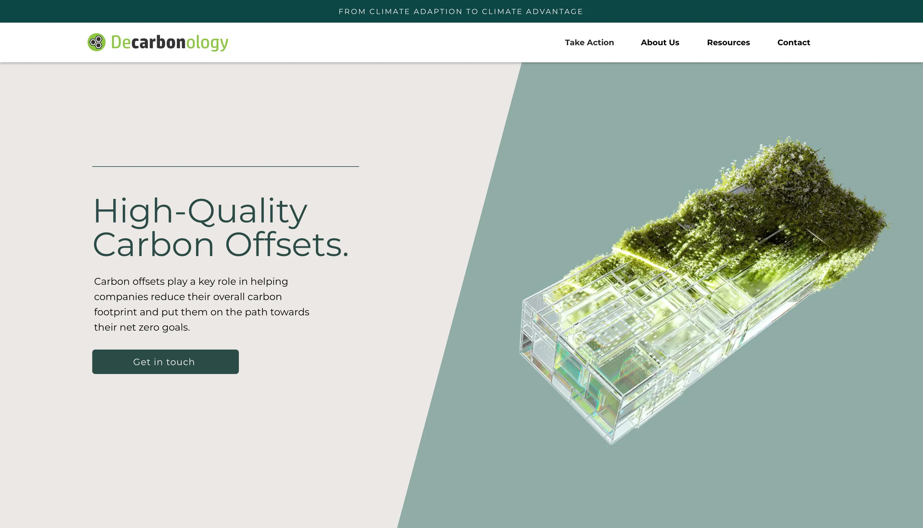 Decarbonology website project
