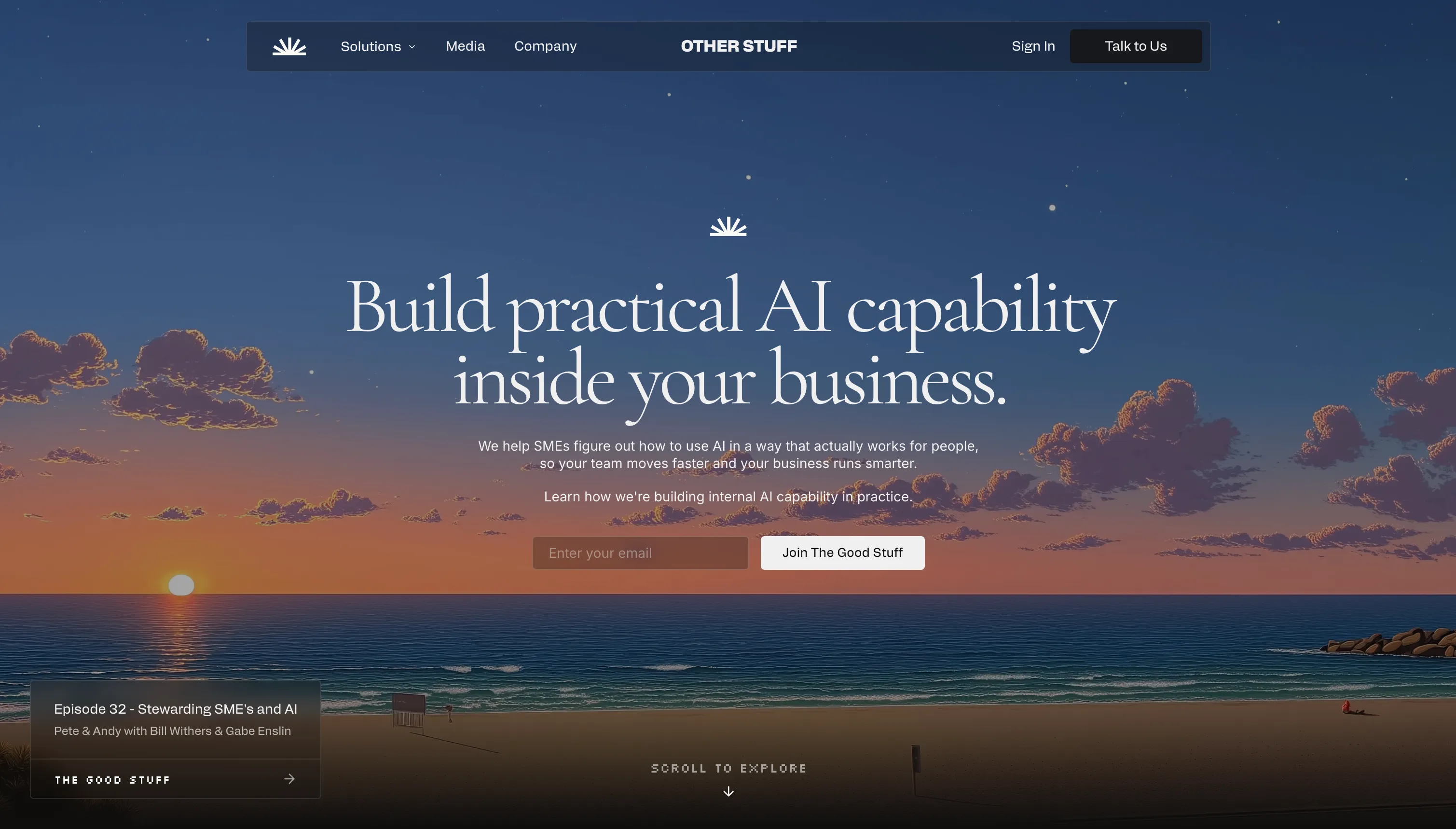 Other Stuff website project